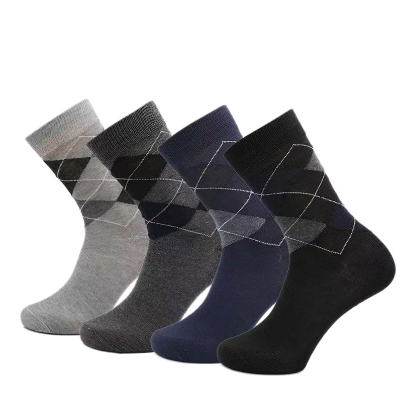 Men’s Dress Crew Socks-8006